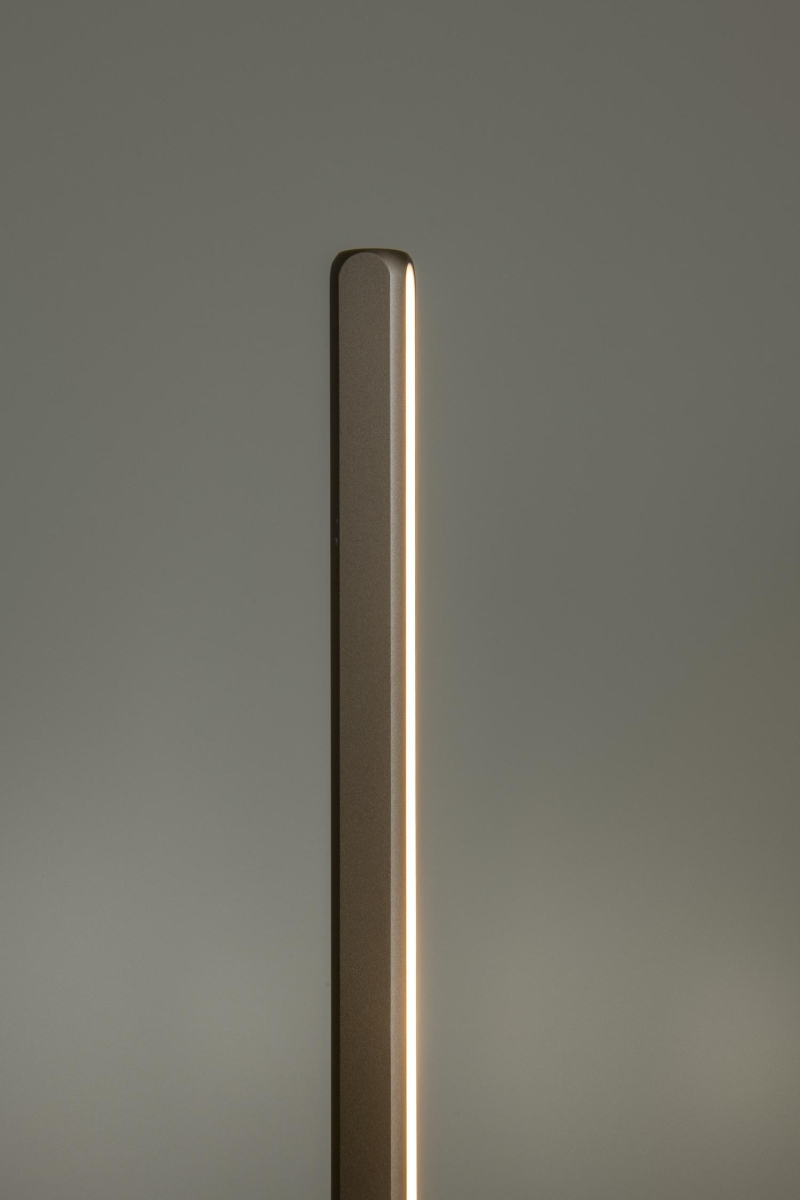 Lucide BRAGA - Stojacia lampa - Ø 30 cm - LED Rozm. - 1x18W 2700K/4000K - Káv